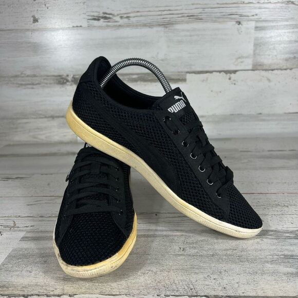 PUMA Women's Vikky Mesh FM Field Hockey Shoe Black Size 9 - Picture 6 of 9